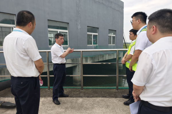 蒋福敏带队开展防汛专项检查